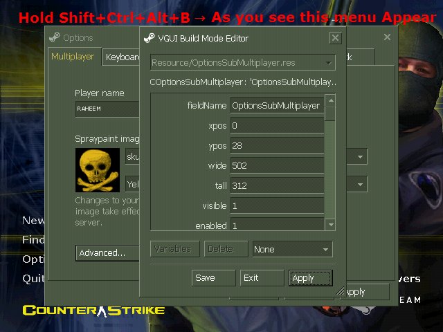 In cant chat cs 1.6 type Steam Community
