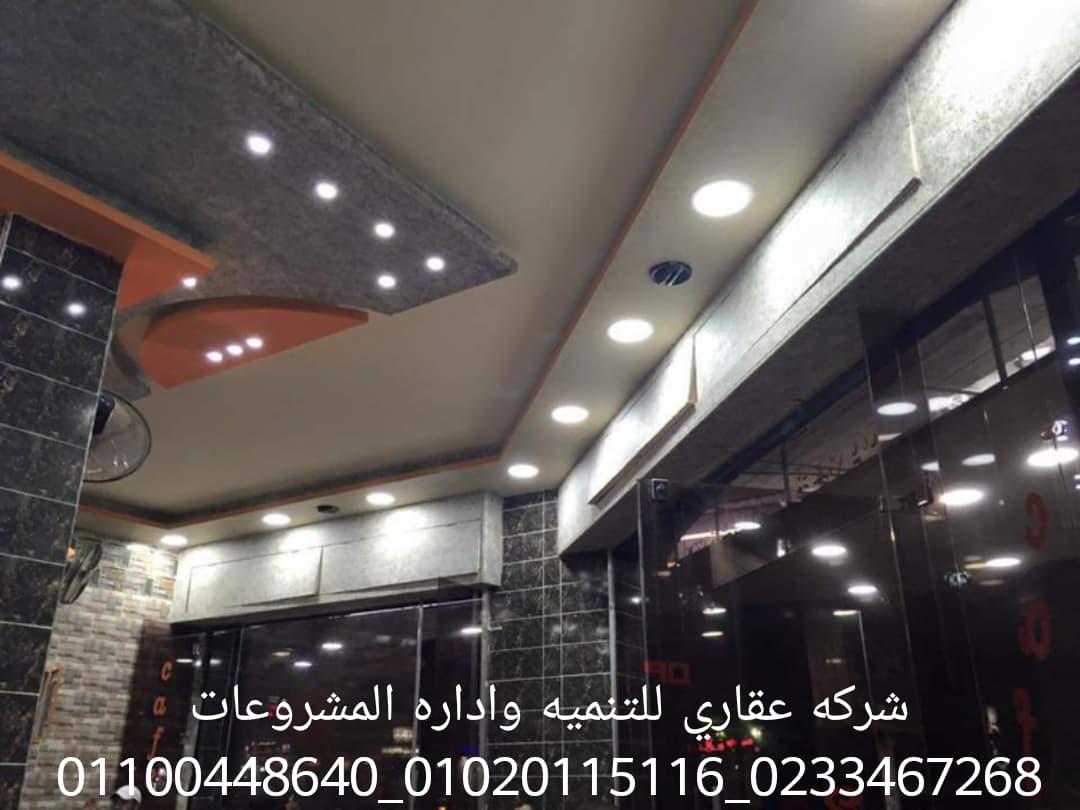 شركه ديكور و تشطيبات بالمهندسين  (شركه عقاري للتنميه واداره المشروعات)01020115116  841453123