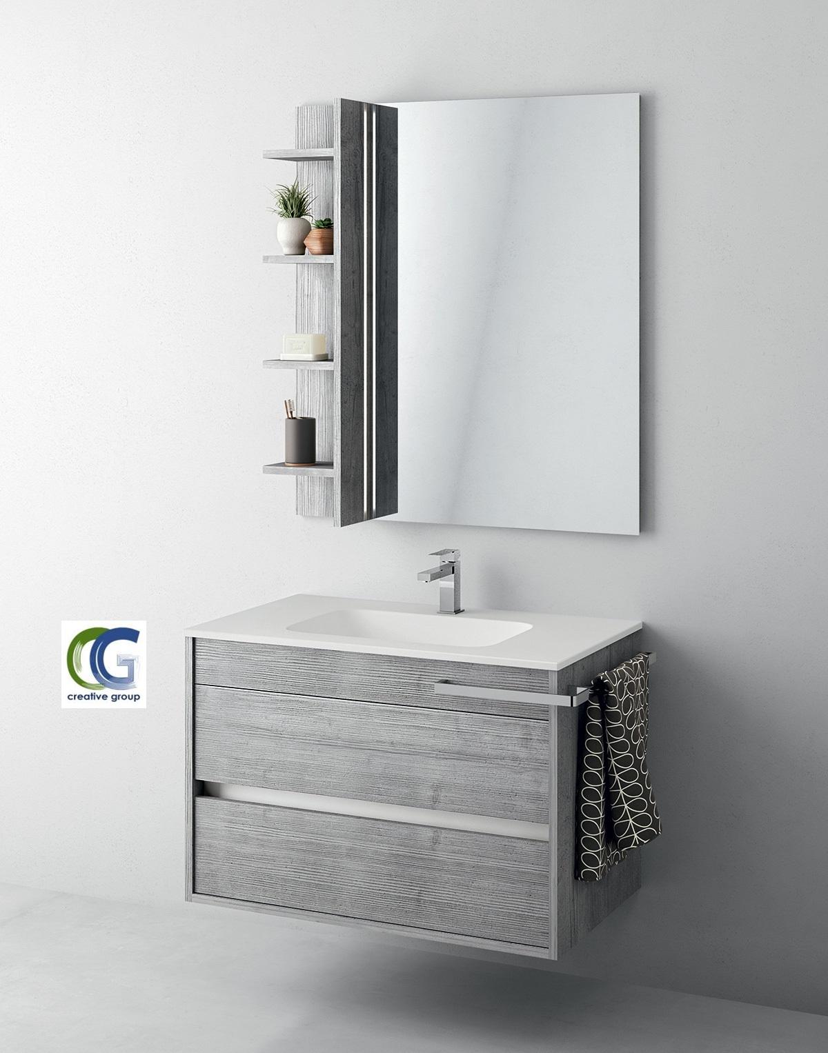 وحدة حمام 105 سم- افضل تصاميم وحدات الحمام مع شركة كرياتف  جروب 01203903309 702981702